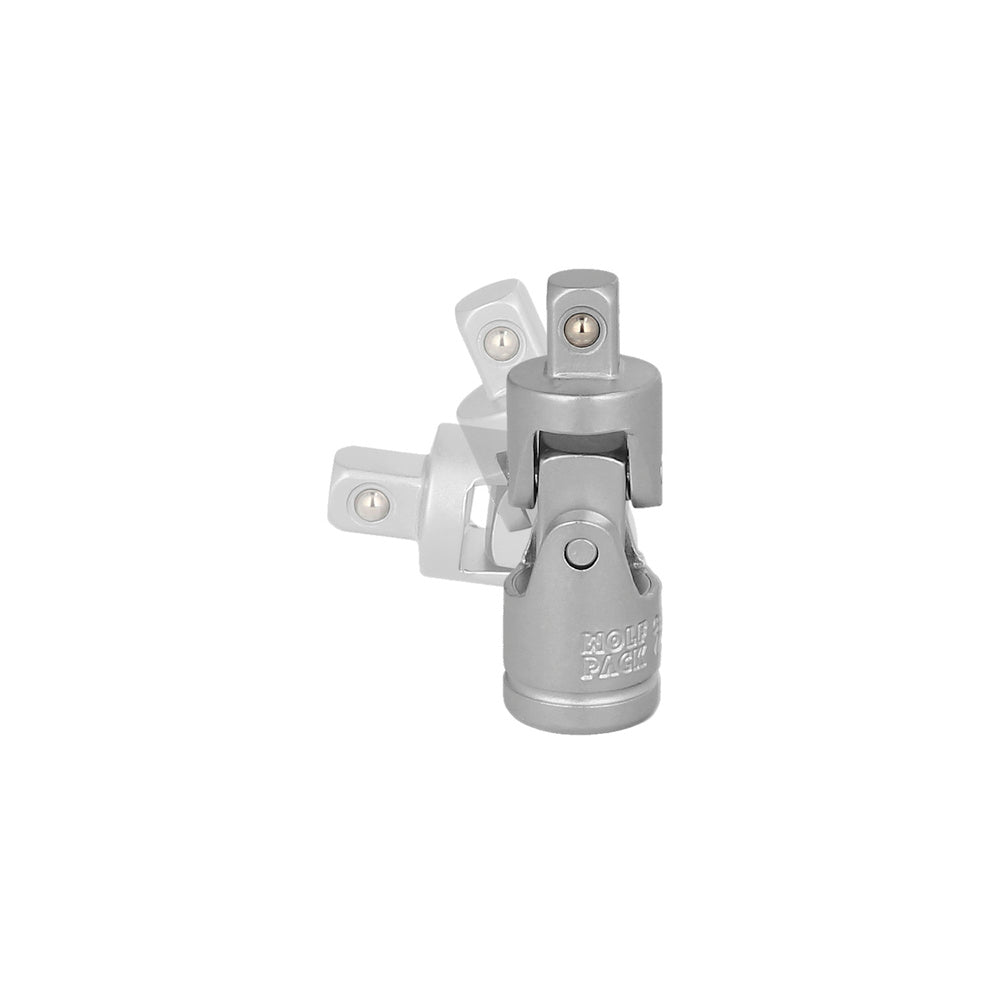 Articulação universal 1/4" aço cromo-vanádio, arestas arredondadas, articulação de roquete, articulação cardan,