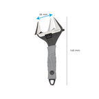 Llave ajustable gran apertura compact. Cromo vanadio 6" llave inglesa, llave de expansión, llave gran apertura