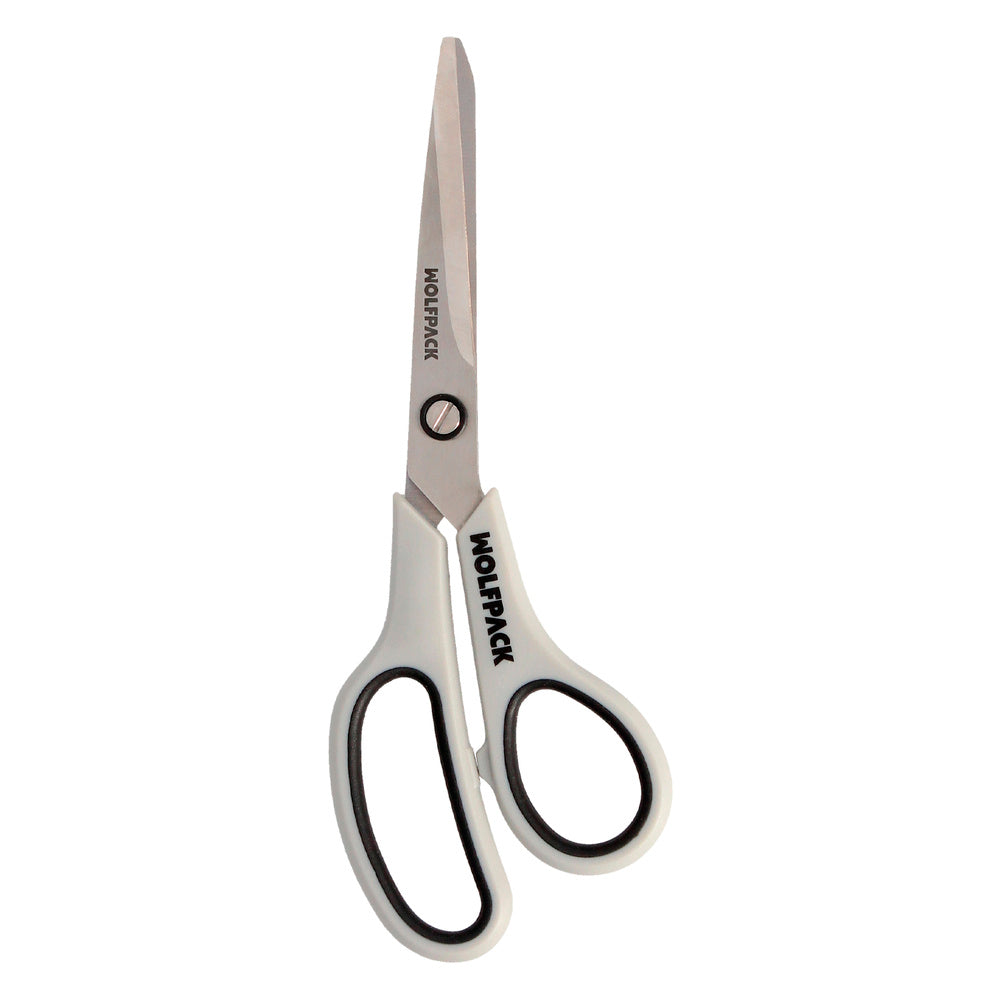 Tesoura multiusos aço inoxidável 7,5" / 180 mm lâminas aço inoxidável, cabo confortável e suave