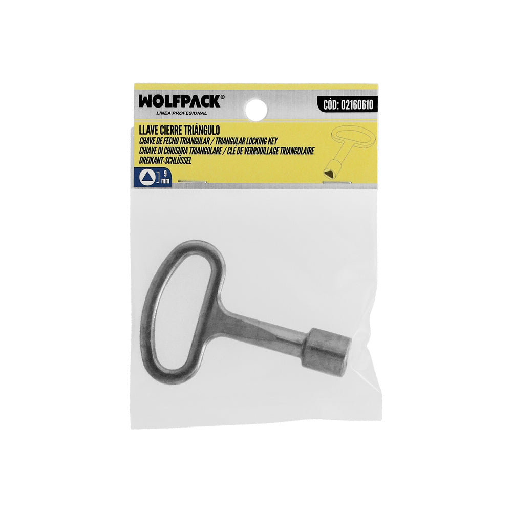 Triangle closing key 193 9 mm