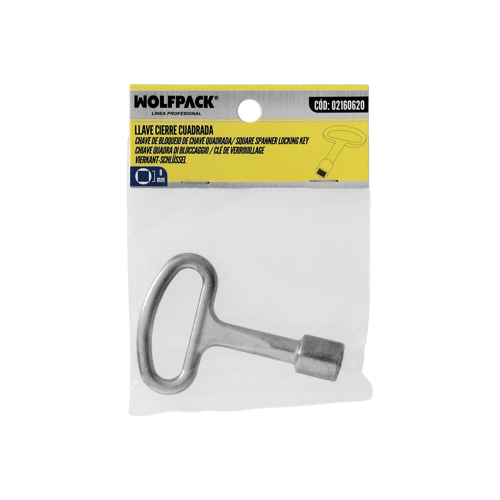 Key square closure 192 8 mm