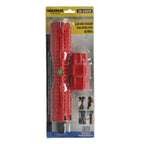 Multi-function faucet wrench with adapter, hex key, and screw extractor