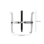 Extractores interiores / exteriores 2 brazos ø 100 mm / 4" extractor paralelo, extractor rodamientos, extractor engranajes