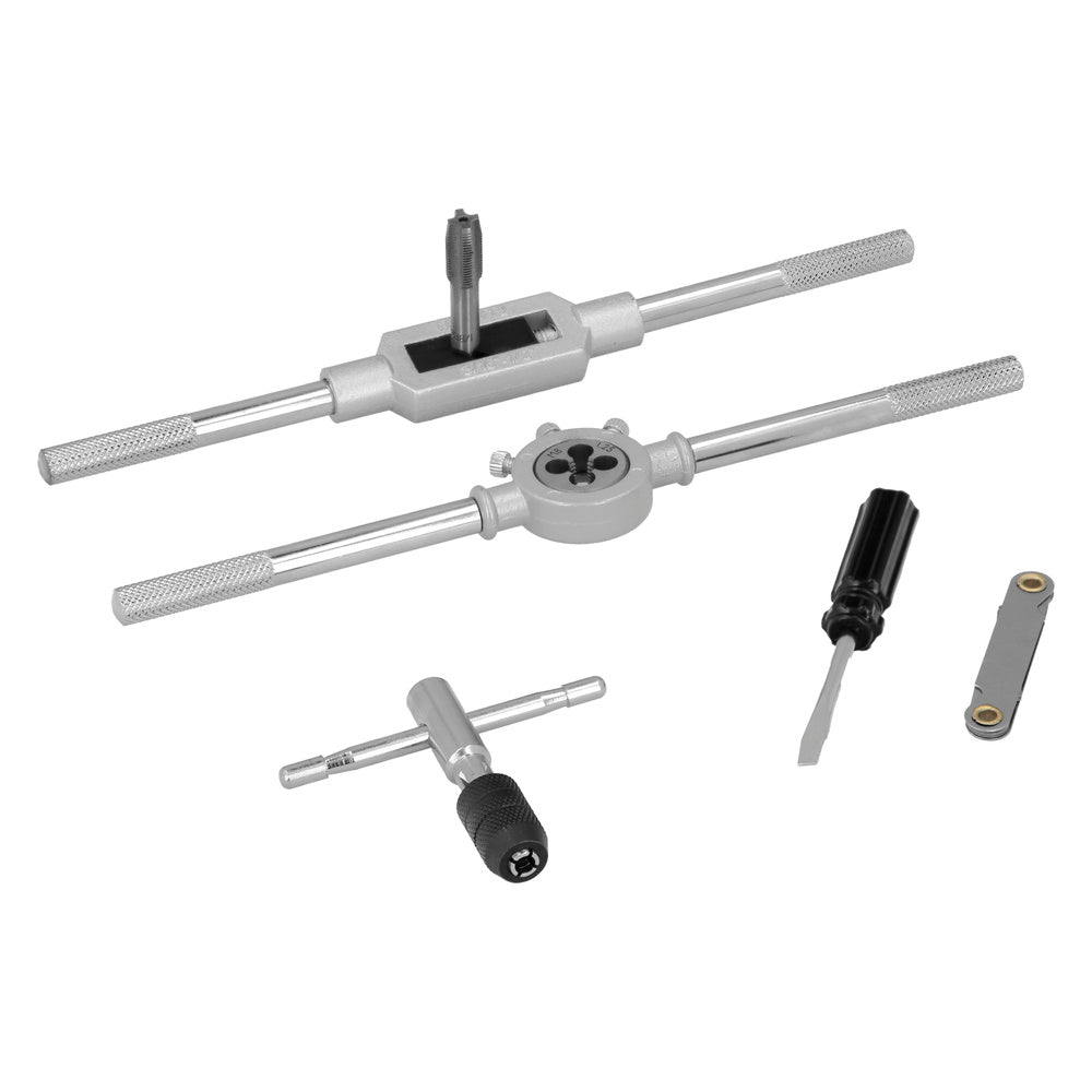 Tap and die set 34 pieces