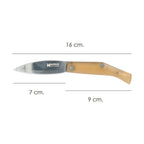 Wolfpack mother-of-pearl folding knife, 8.9 cm closed