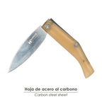 Wolfpack mother-of-pearl folding knife, 8.9 cm closed