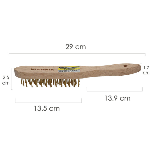 Cepillo manual latonado soldador standard