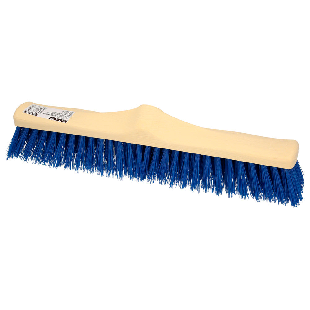Industrial broom with semi-rigid PVC bristles. 50 cm polypropylene head (handle not included)