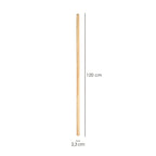 Puxador industrial 120 x 0,23 cm com rosca