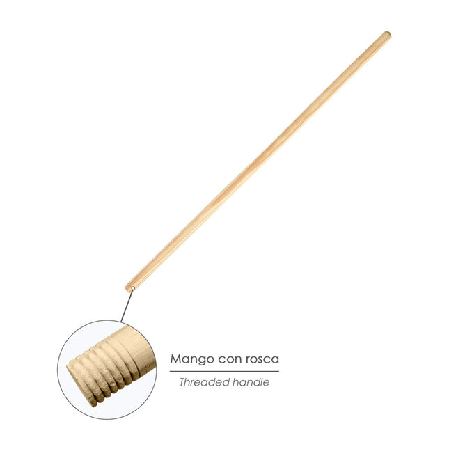 Mango industrial 120 x 0,23 cm con rosca