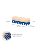 Handheld root brush PVC fiber 4x9
