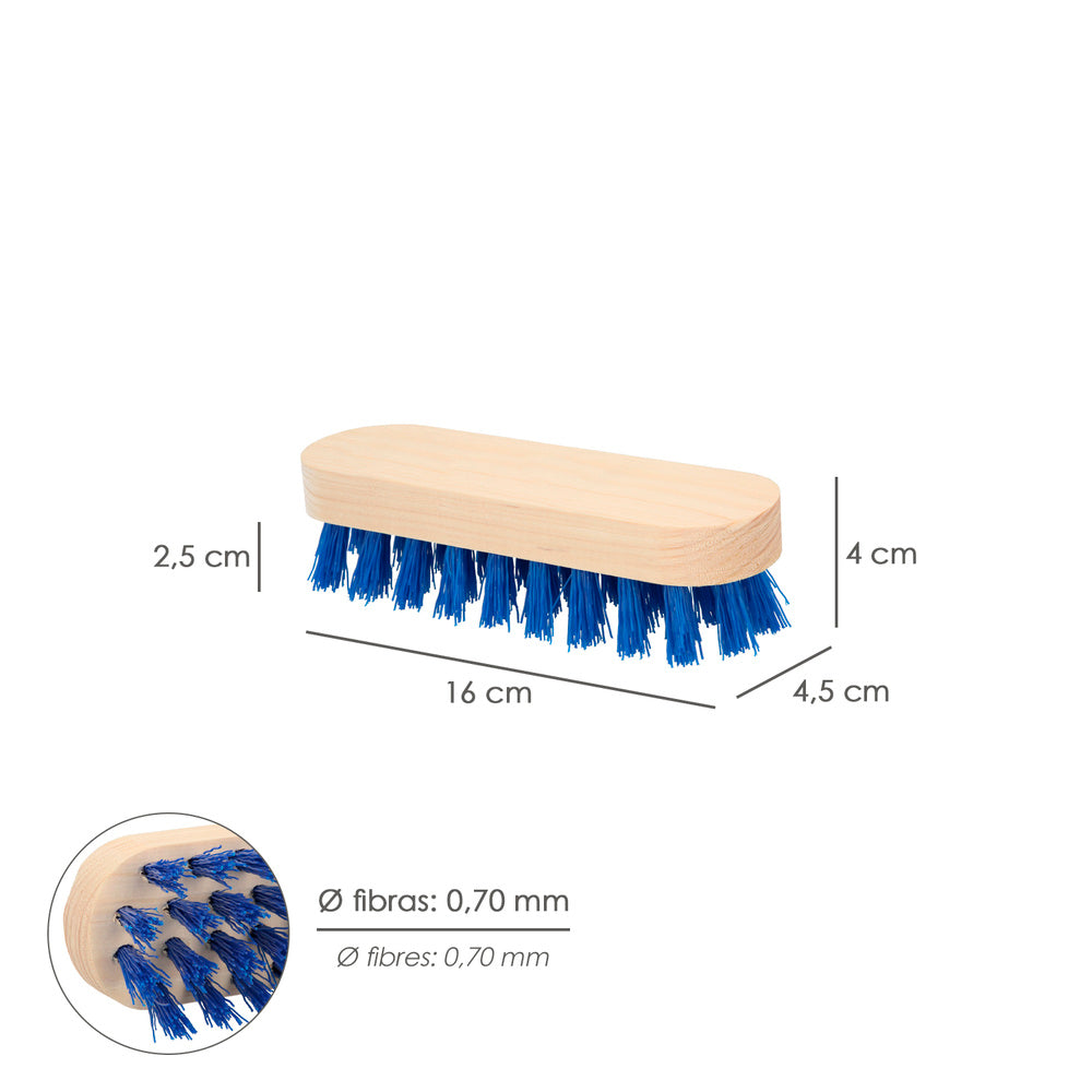 Handheld root brush PVC fiber 4x9