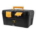 Polypropylene tool box 385x285x205 mm storage box, organizer case, plastic organizer