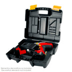 Portable electric tool case 400x340x133 mm storage box, organizer case, plastic organizer