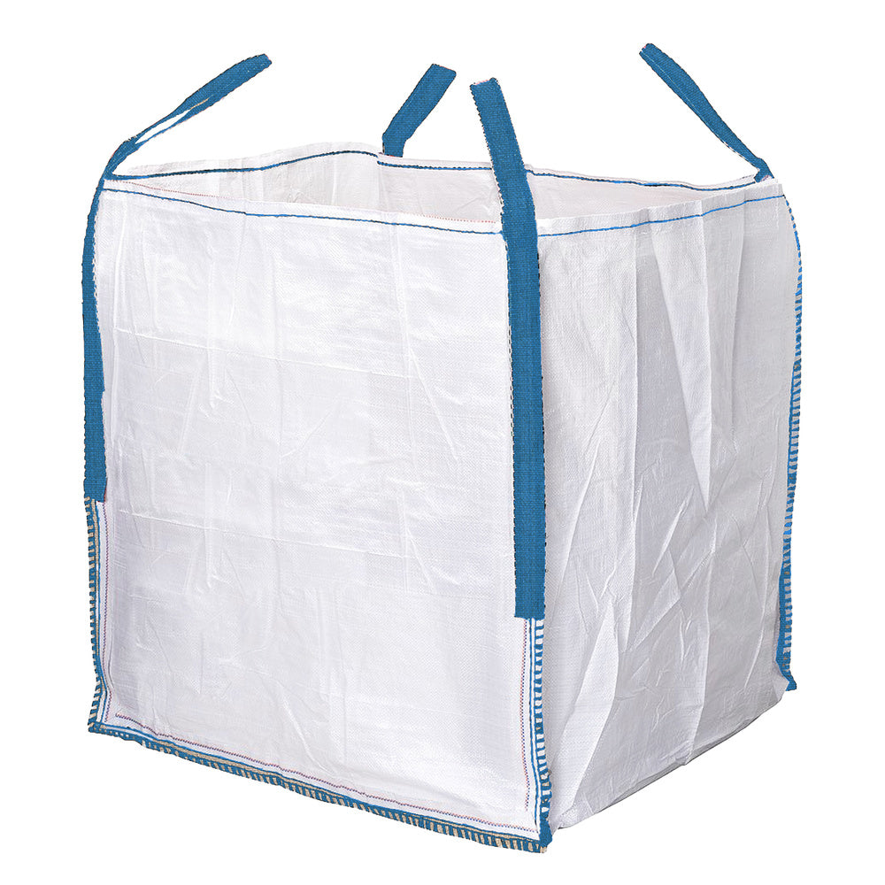 Saco de obra big bag ráfia 90x90x90cm carga máxima seg. 1.000kg.