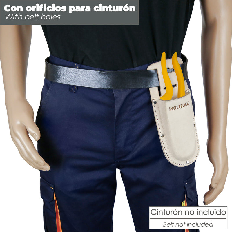 Funda piel para tijeras podar