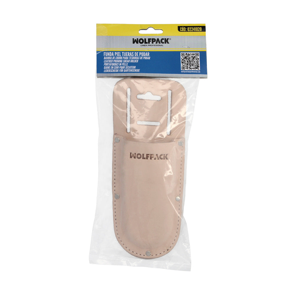Funda piel para tijeras podar