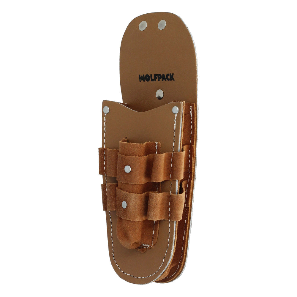 Electrician tool leather pouch