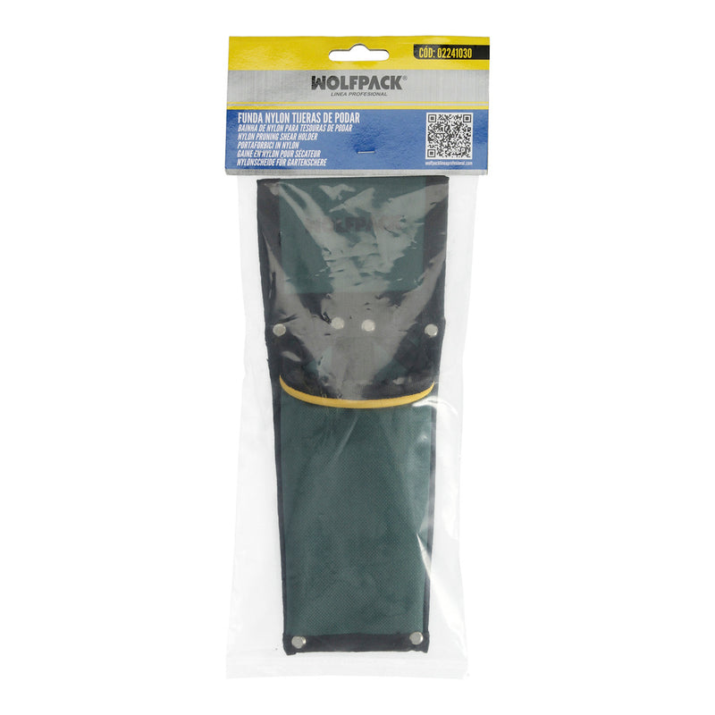 Funda tijeras podar nylon. funda protectora. soporte para tijeras de podar