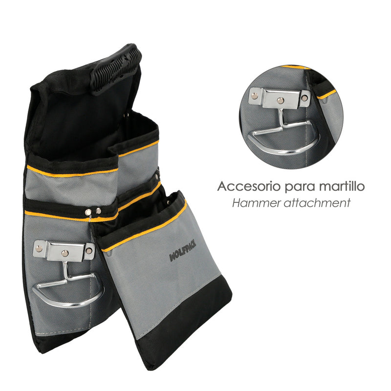 Bolsa encofrador nylon sencilla con asa