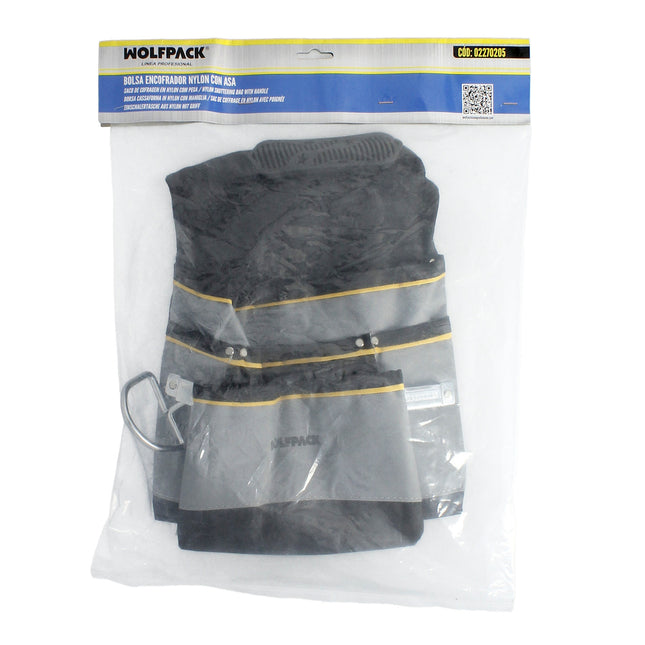 Bolsa encofrador nylon sencilla con asa