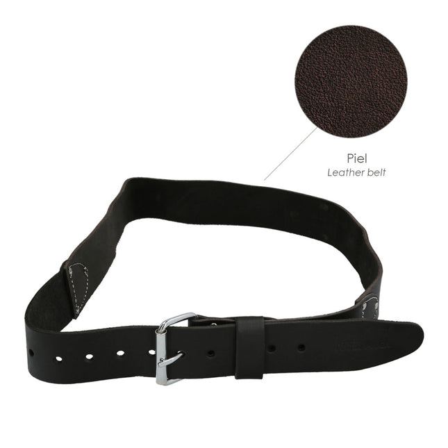 Cinturon piel para bolsa encofrador / funda portaherramientas