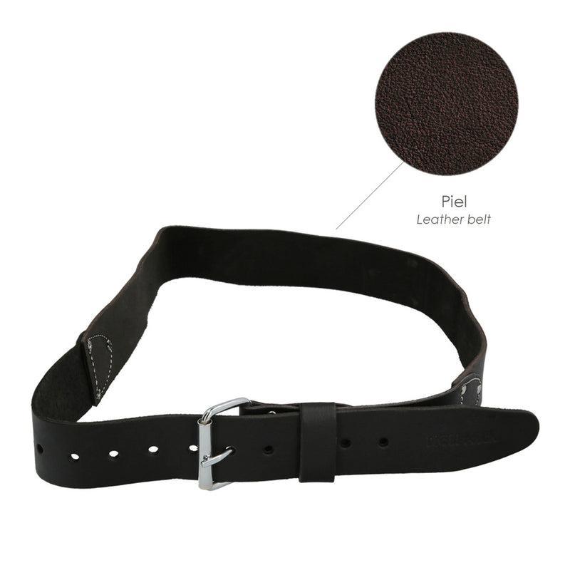 Cinturon piel para bolsa encofrador / funda portaherramientas