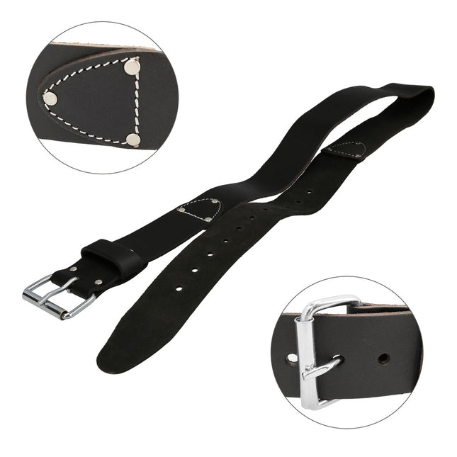 Cinturon piel para bolsa encofrador / funda portaherramientas