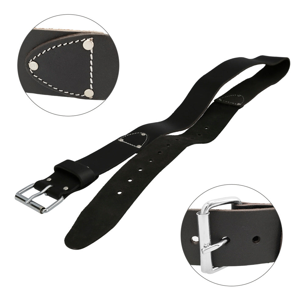 Leather belt for framer's pouch / tool holder