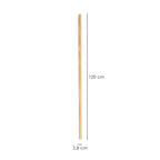 Mango madera para cepillo barrendero para garra. 1200 x ø 28 mm