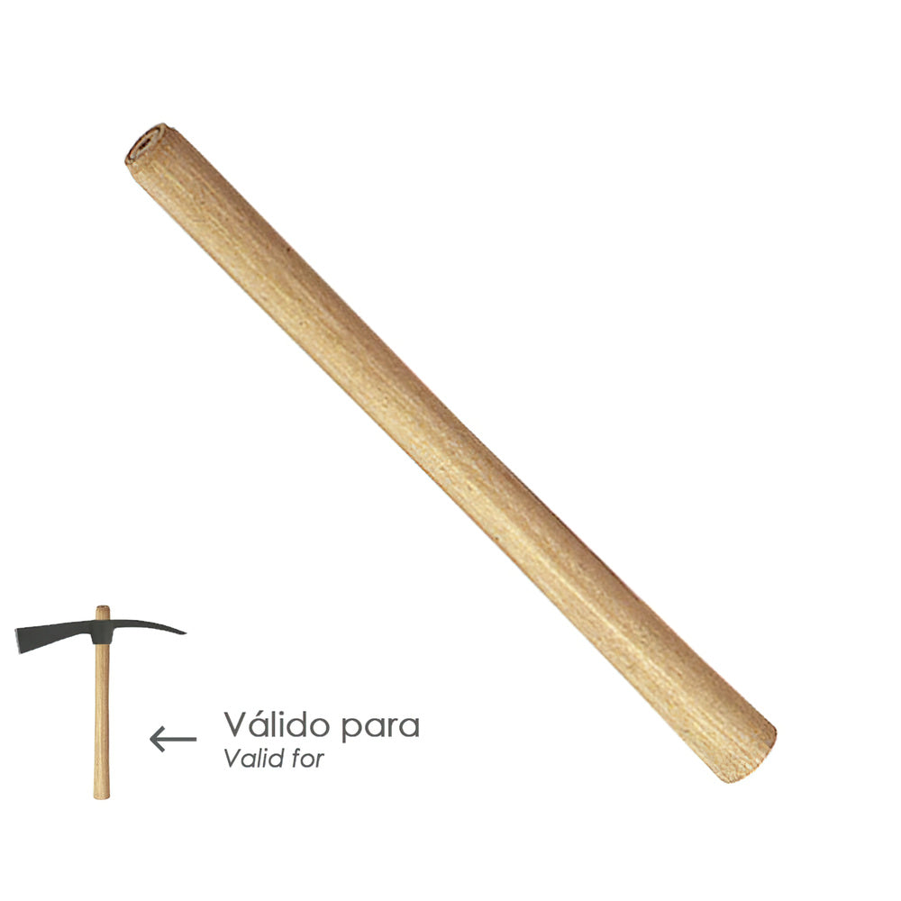 Mango madera alcotana cónico 500x23-28 mm