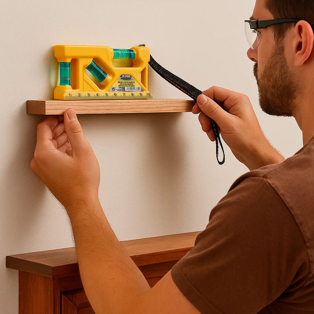 Mini magnetic plastic level