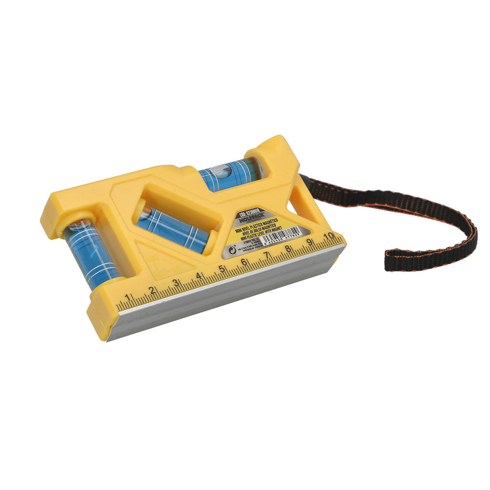 Mini magnetic plastic level