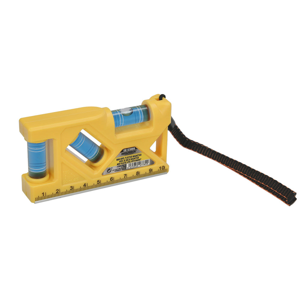 Mini magnetic plastic level