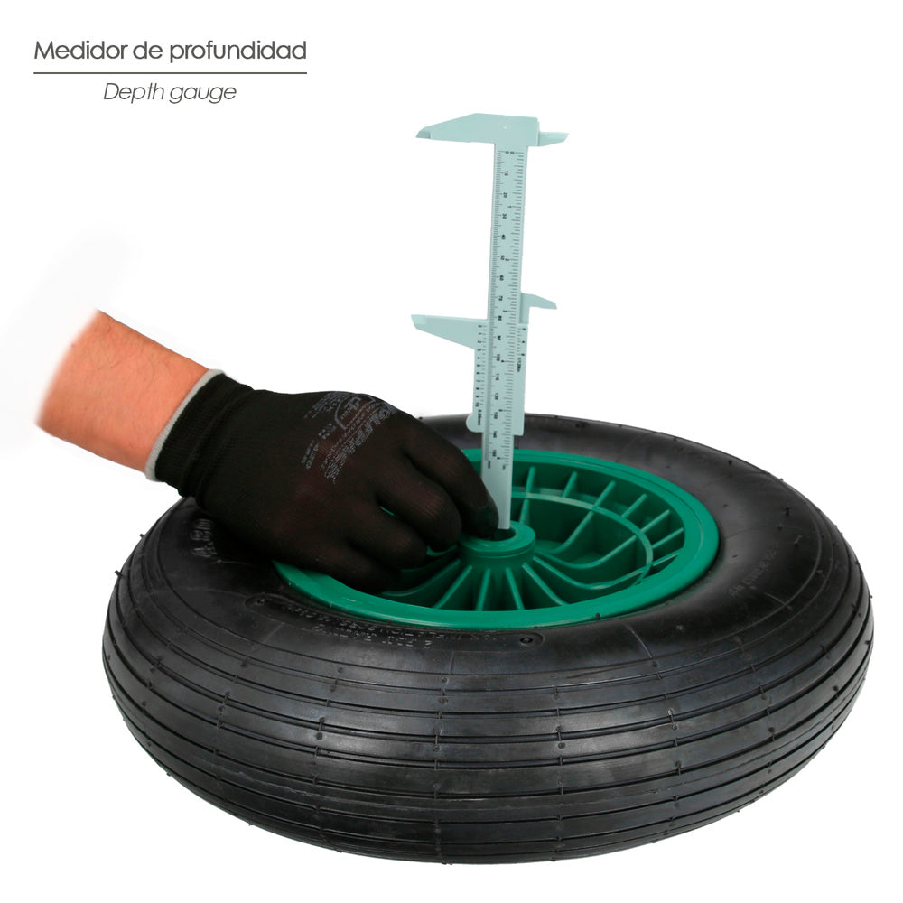 Calibre de plástico 150mm