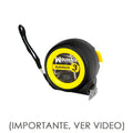 Autolock tape measure with automatic brake, 3 meters long, 16 mm wide, magnetic. Automatic brake tape measure