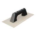 Llana / talocha con mango de plástico abs borde flexible. Especial lechadas. Base 280x140 mm mango ligero y ergonómico