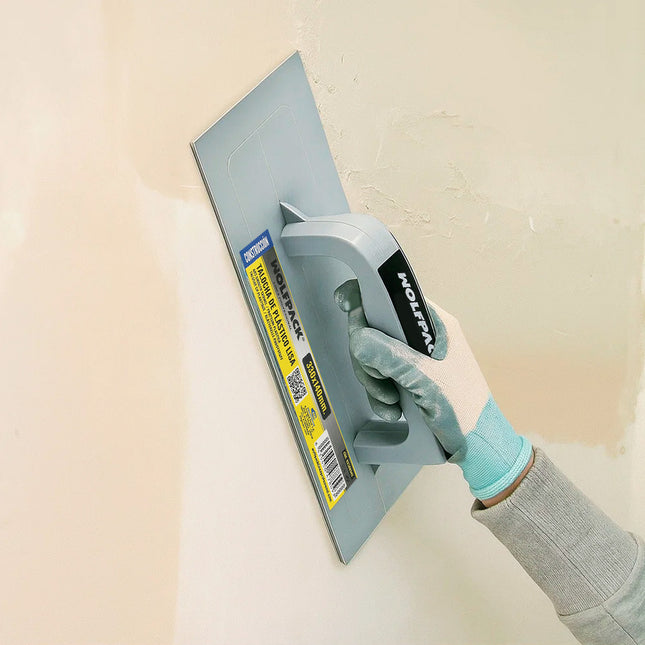 Talocha plástico lisa 330 x 140 mm. gris