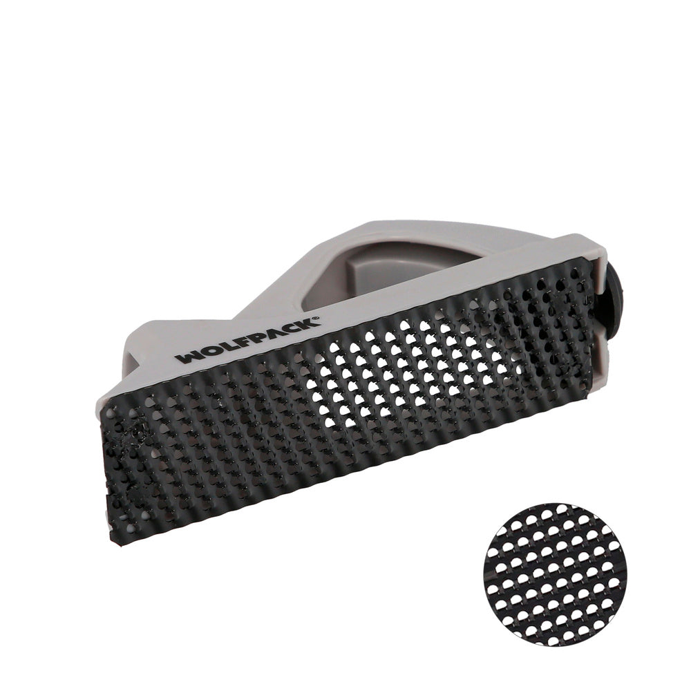 Rascador para escayola 140x40 mm escofina escayola, cepillo escayola, escofina yeso, rascador yeso, cepillo surform yeso