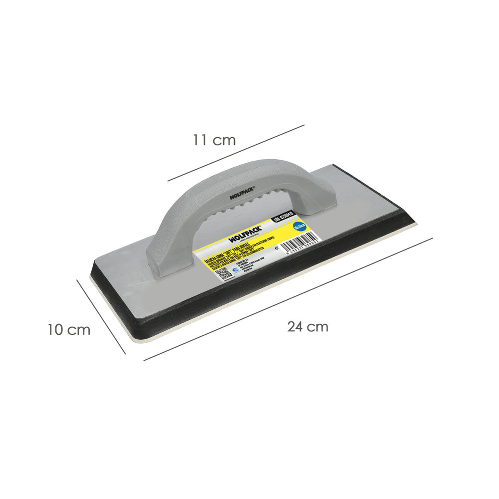 Grout float 10x24 cm soft rubber
