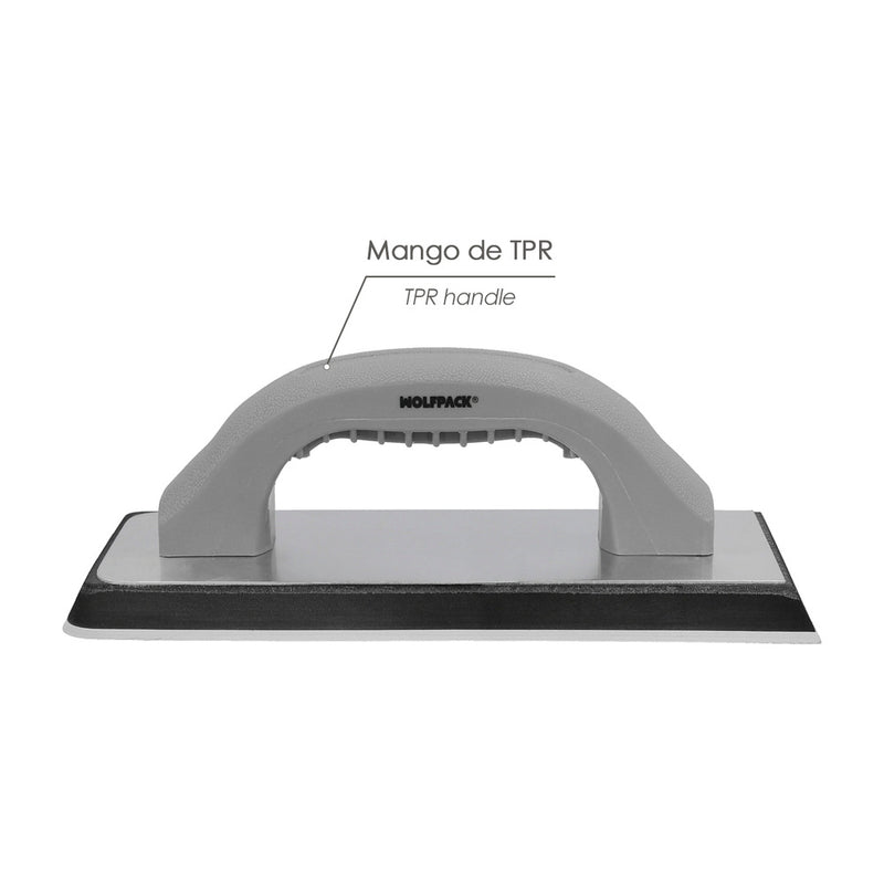 Talocha goma para juntas 14x28 cm. espuma soft, llana para juntas, plana alicatador