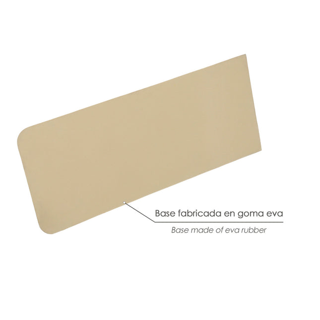 Talocha goma para juntas 14x28 cm. espuma soft, llana para juntas, plana alicatador