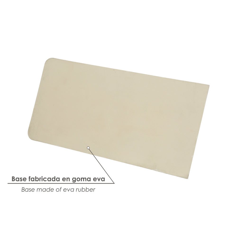 Rubber grout float 14x28 cm soft foam, grout float, flat tiling trowel