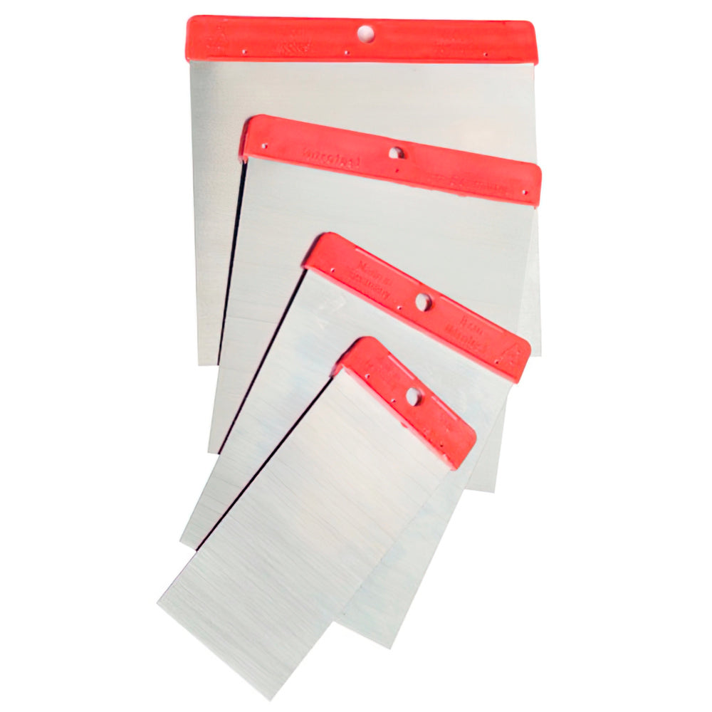 Conjunto de 4 espátulas para funilaria