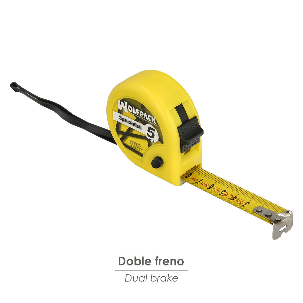 Specialist Tape Measure with Brake 5 meters / 19 mm