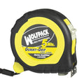 Magnetic measuring tape with grip topline and brake, 5 meters / 19 mm
