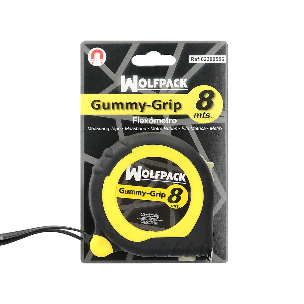 Topline magnetic tape measure with brake 8 meters / 25 mm