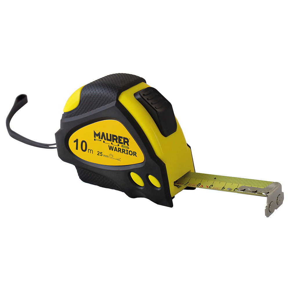 Magnetic tape measure, grip topline, with brake, 10 meters / 25 mm