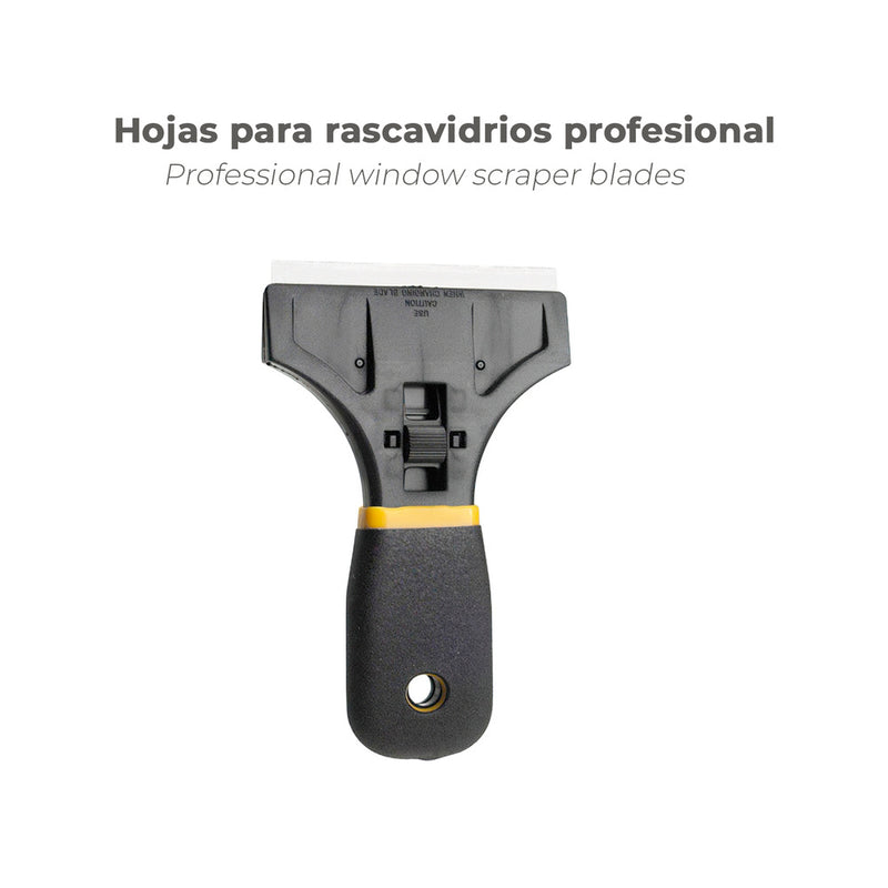 Hoja rectangular rascavidrios ( 10 piezas)