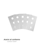 Hoja rectangular rascavidrios doméstico ( 5 piezas)
